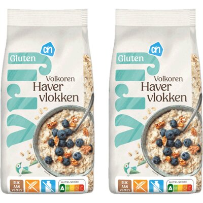 pdp-image-AH Glutenvrij Volkoren havervlokken 2-pack