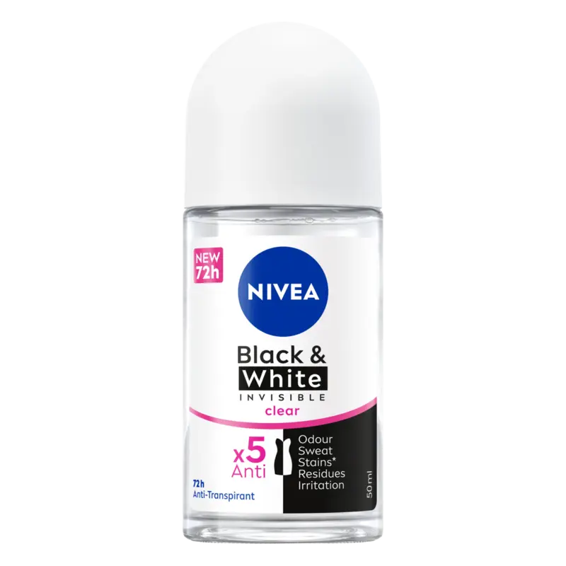 NIVEA Black & white original deodorant roller