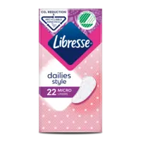 Libresse Dailies style micro inlegkruisjes