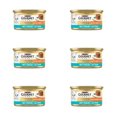 pdp-image-Gourmet Gold hartig torentje met tonijn 6-pack
