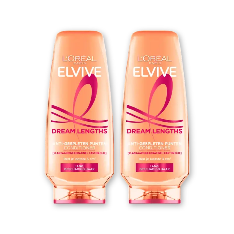 L'Oréal Paris Elvive Conditioner dream lengths 2-pack