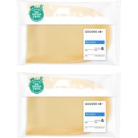 Een afbeelding van AH Goudse belegen 48+ plakken 2-pack