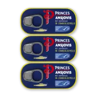 Princes Ansjovisfilets met kappertjes 3-pack