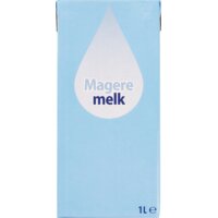 Houdbare magere melk bel