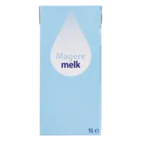 Houdbare magere melk bel