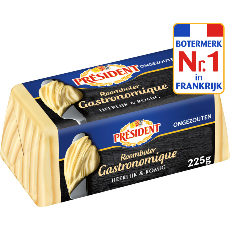 Een afbeelding van Président Gastronomique roomboter ongezouten
