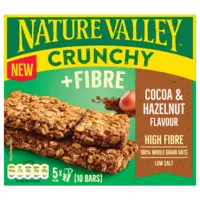 Nature Valley Crunchy fibre cocoa & hazelnut