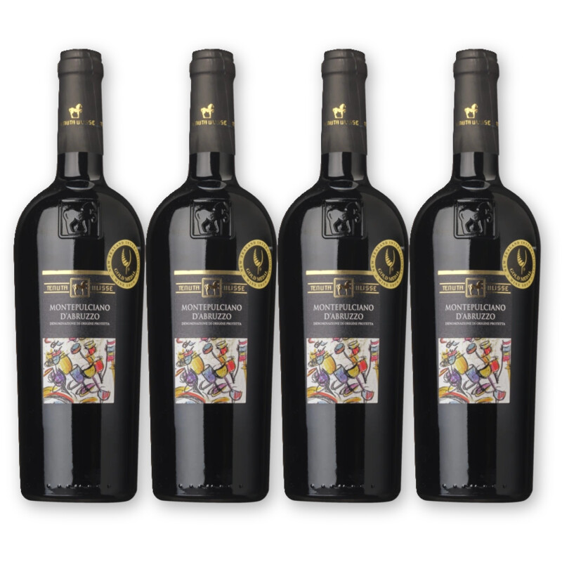 Ulisse Ulisse Montepulciano 4 flessen