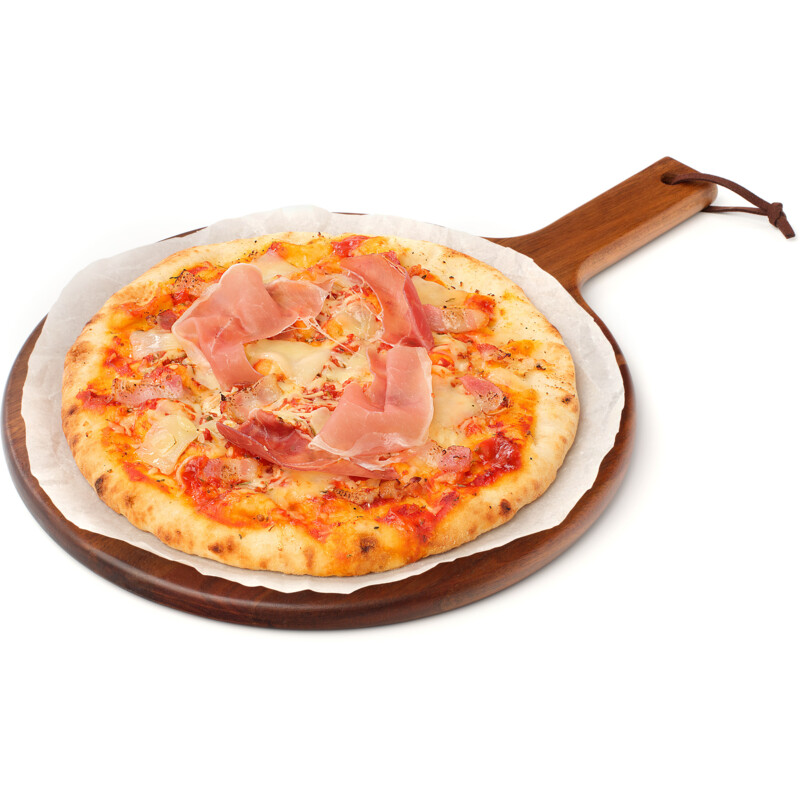 Een afbeelding van AH Verse pizza prosciutto online only