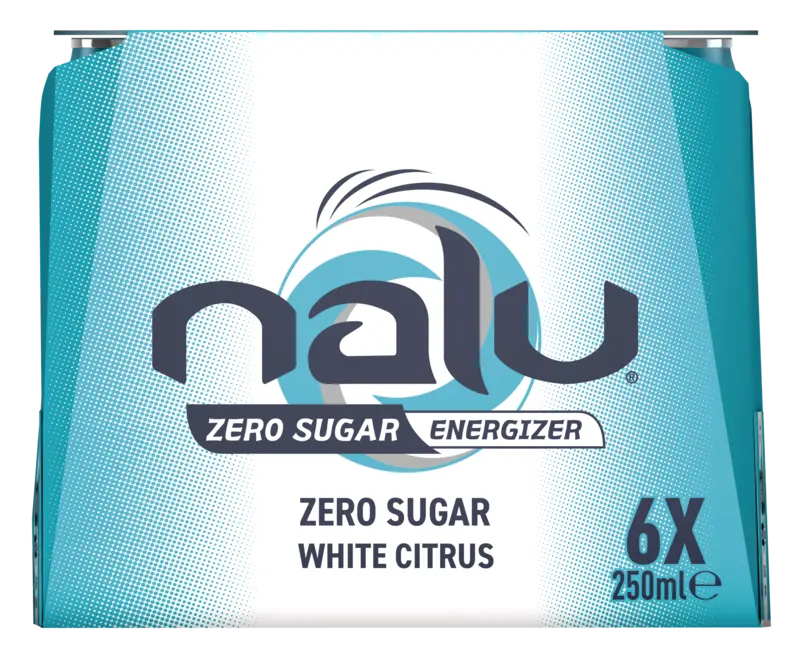 Nalu White citrus zero 6-pack bel