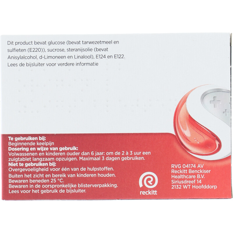 Een afbeelding van Strepsils Original zuigtabletten