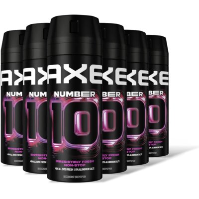 pdp-image-Axe Number 10 deodorant bodyspray 6-pack
