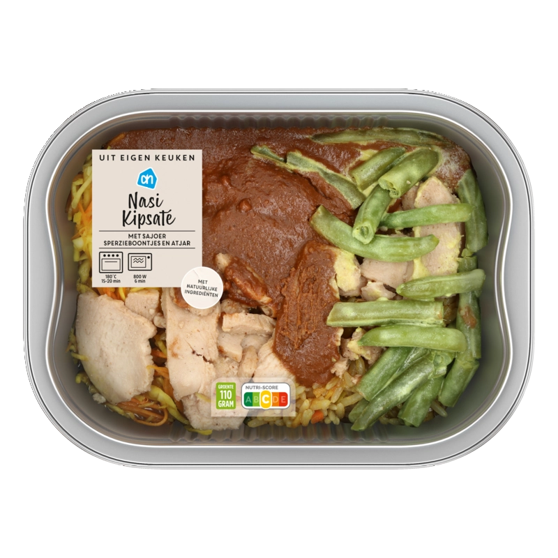 AH Uit eigen keuken nasi kipsaté