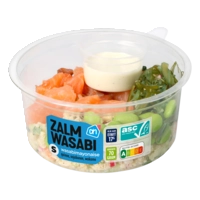 AH Mini saladbowl zalm wasabi