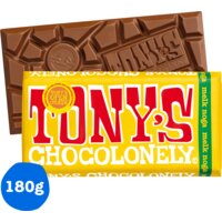 Een afbeelding van Tony's Chocolonely Reep melk noga