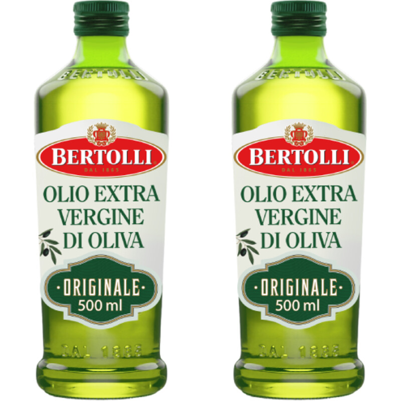 Een afbeelding van Bertolli Originale extra vierge olijfolie 2-pack