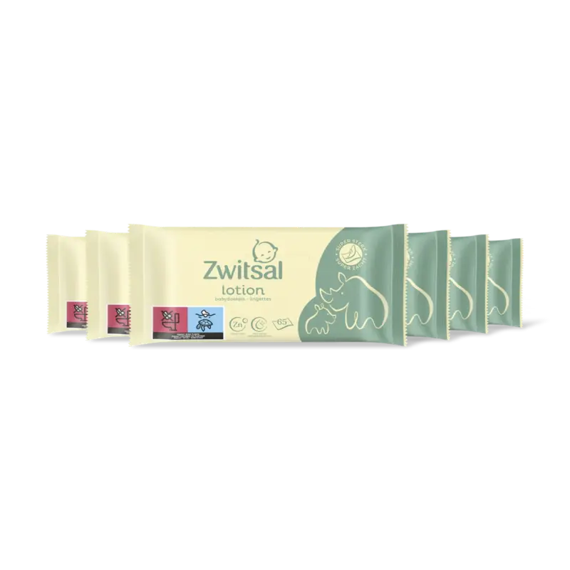 Baby lotion billendoekjes 6-pack