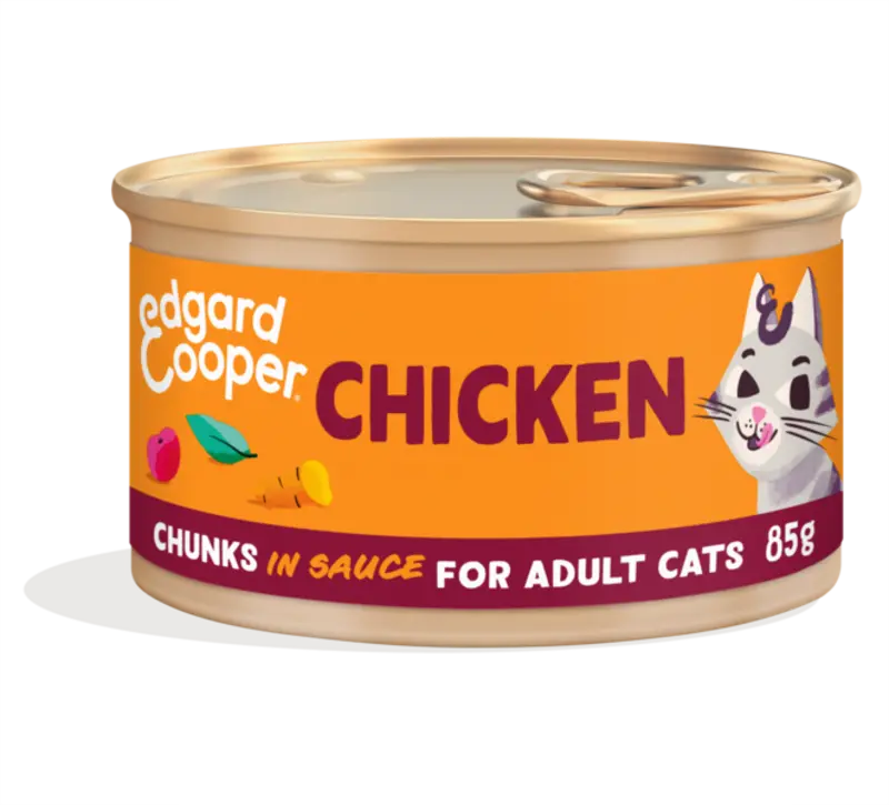 Edgard & Cooper Geef mij echte stukjes kip in saus