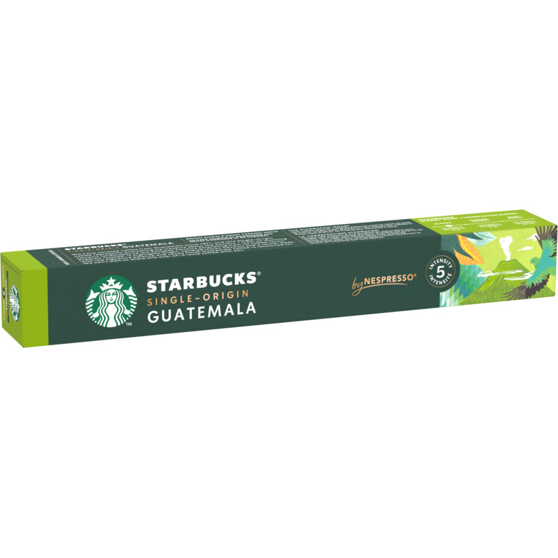 Een afbeelding van Starbucks Nespresso Guatemala capsules