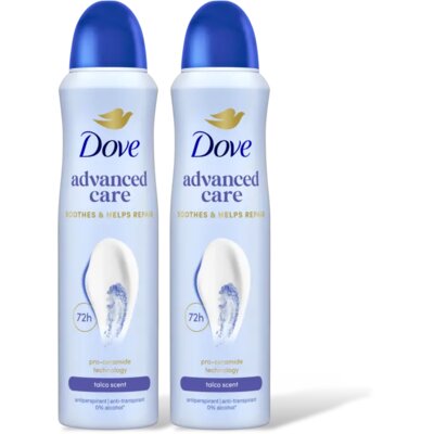 pdp-image-Dove Anti-transpirant spray talco 2-pack