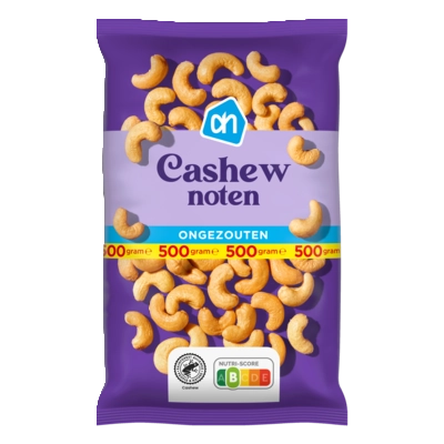 pdp-image-AH Ongezouten cashewnoten
