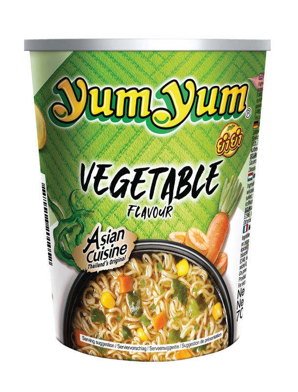 Yum Yum Vegetable flavour instant noodles