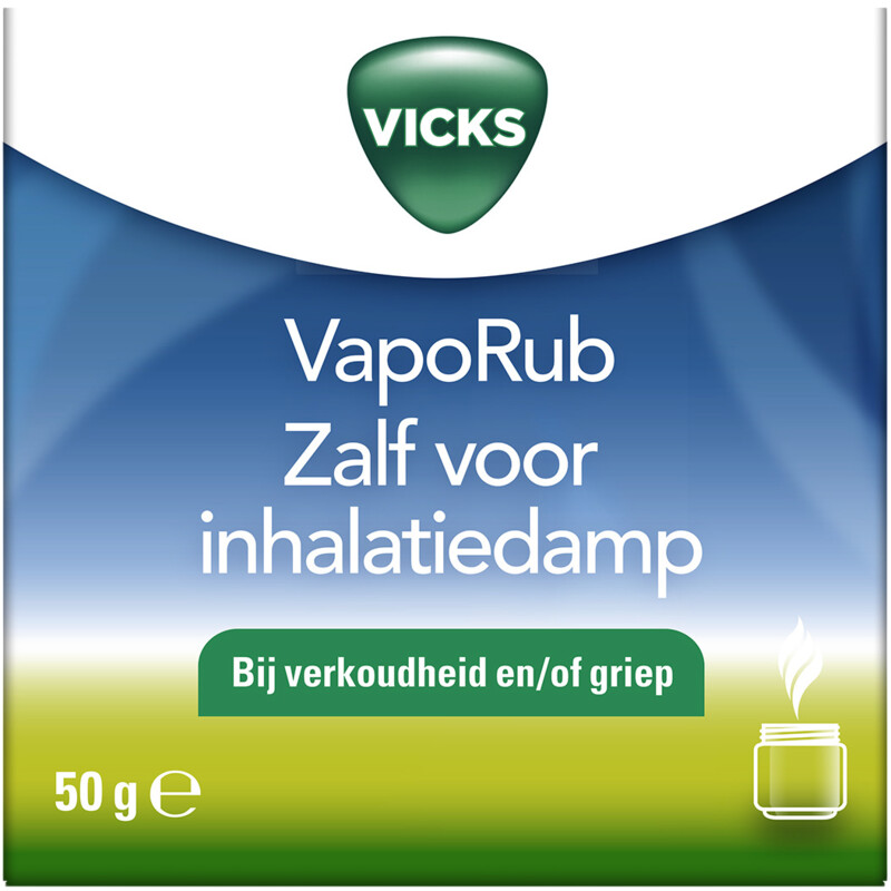 Vicks VapoRub zalf voor inhalatiedamp