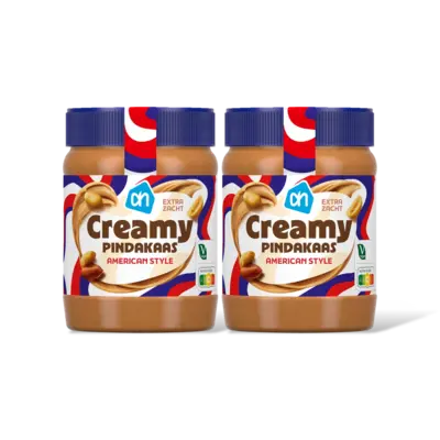 pdp-image-AH Creamy pindakaas American style 2-pack