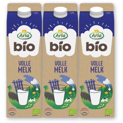 pdp-image-Arla Biologisch volle melk 1L 3-pack