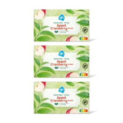 pdp-image-AH Groene thee appel cranberry 3-pack