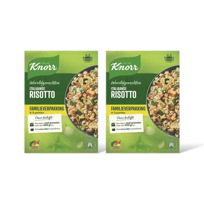 Knorr Italiaanse risotto XL 2-pack