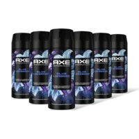Axe Blue lavender deodorant bodyspray 6-pack