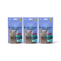AH Zachte snack visjes met zalm 3-pack