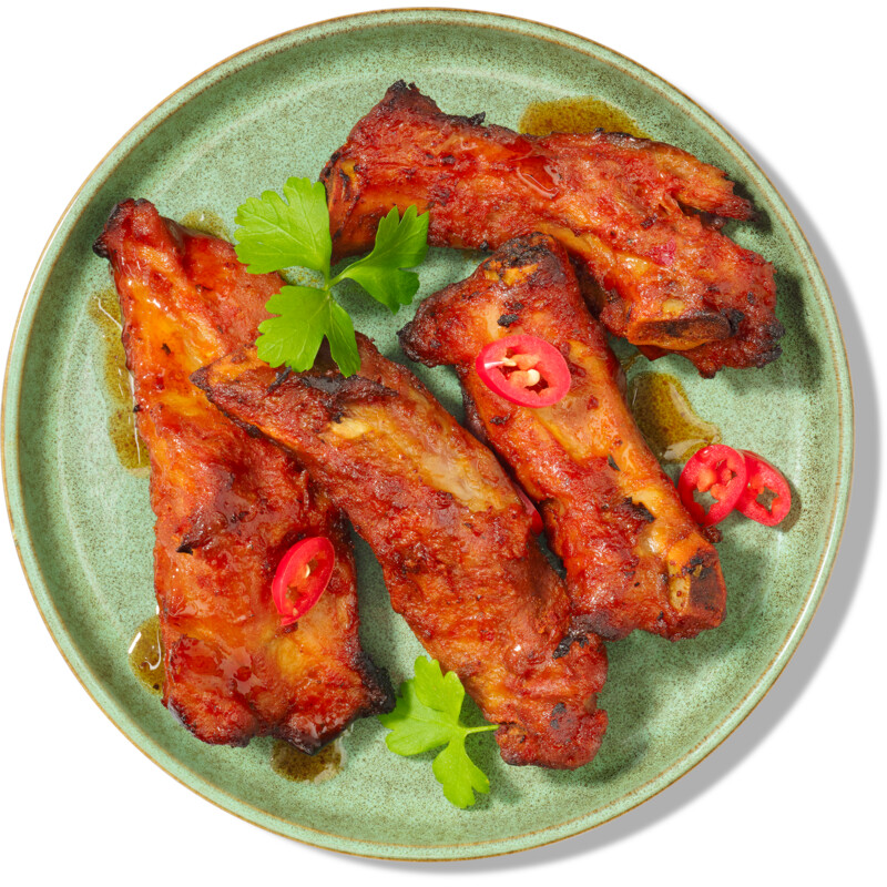 Een afbeelding van AH Spareribs pikant