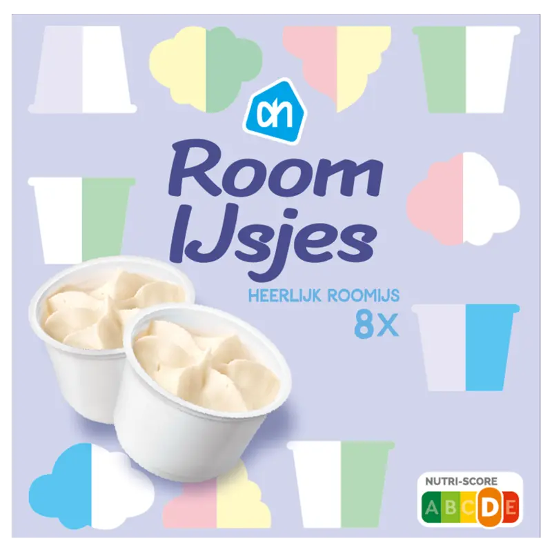 AH Roomijs cupjes