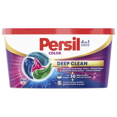 pdp-image-Persil Deep clean 4 in 1 discs capsules kleur