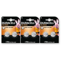 Duracell 2025 Lithium-knoopcelbatterij CR2025 3pk