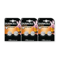 Duracell 2025 Lithium-knoopcelbatterij CR2025 3pk