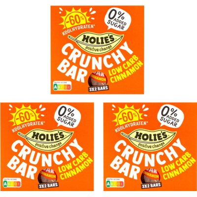 pdp-image-Holie's Crunchy bar low carb cinnamon 3-pack
