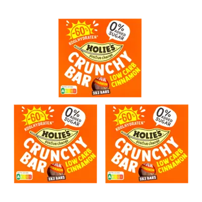 pdp-image-Holie's Crunchy bar low carb cinnamon 3-pack