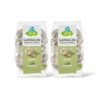 AH Biologisch Garnalen rauw en gepeld 2 pack
