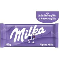 Een afbeelding van Milka Chocoladereep alpenmelk