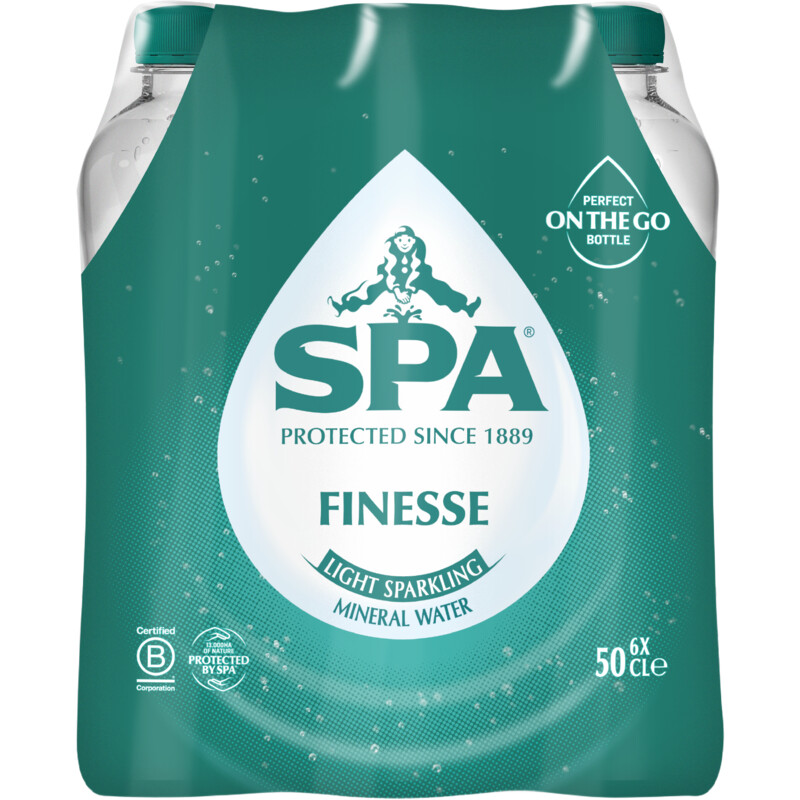 Een afbeelding van Spa Finesse licht bruisend mineraalwater