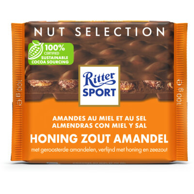 pdp-image-Ritter Sport Melk honing zout amandel