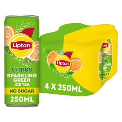 pdp-image-Lipton Ice tea green citrus sparkling 4-pack