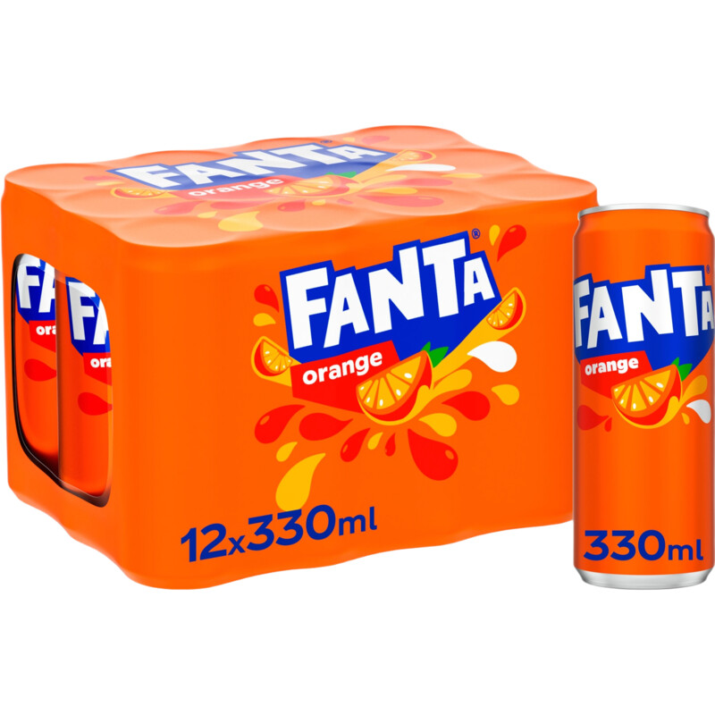 Fanta Orange 12-pack