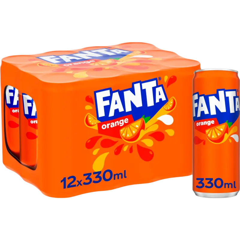 Fanta Orange 12-pack