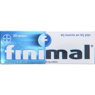 pdp-image-Finimal Bij koorts en bij pijn tabletten