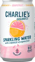 Charlie's Organics sparkling grapefruit