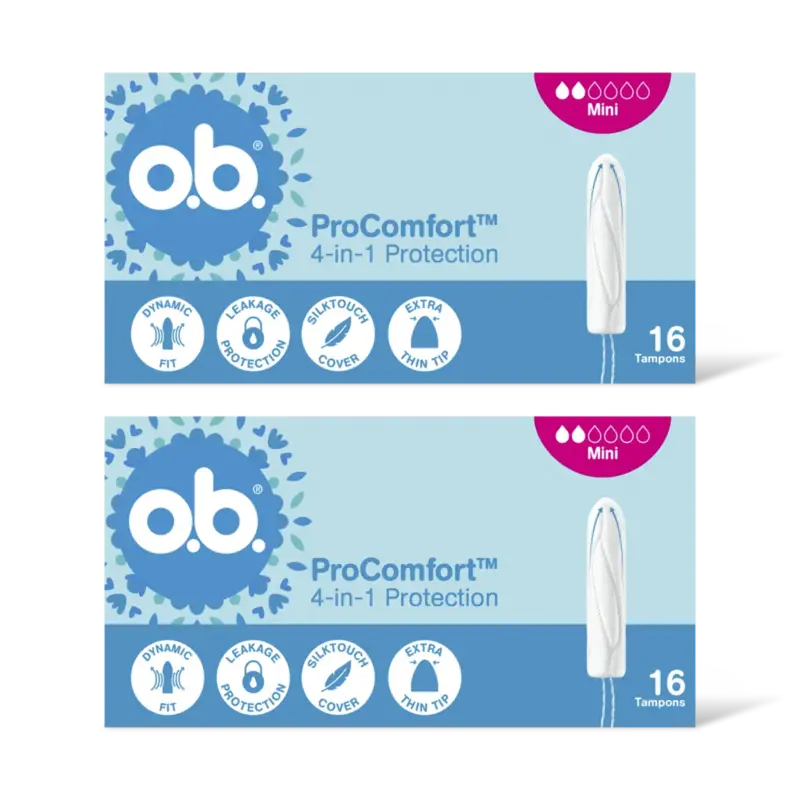o.b. Pro Comfort Advanced Mini 16 2-pack